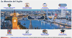 Desktop Screenshot of mansioningles.com